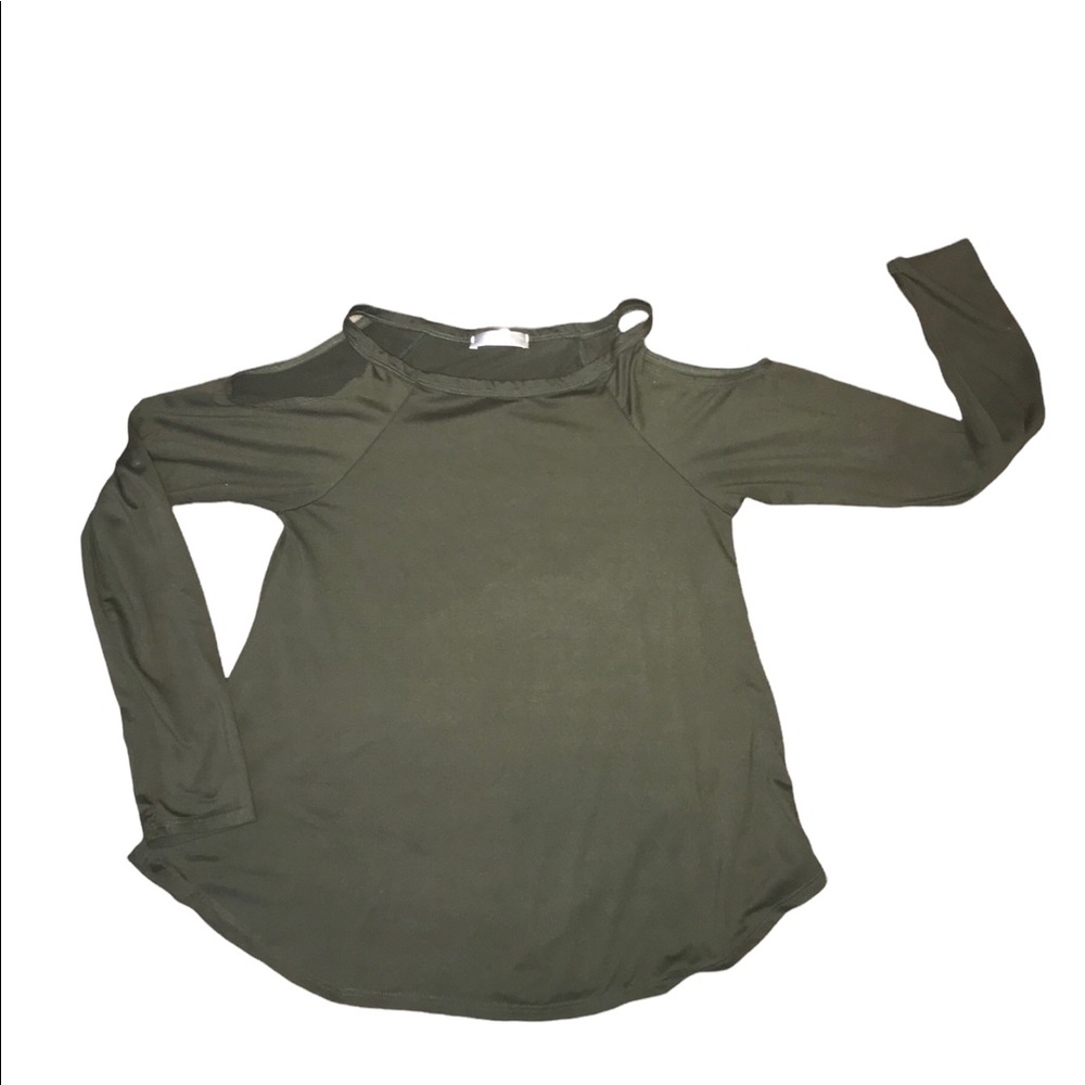 GAZE USA Shoulderless Blouse long sleeve.